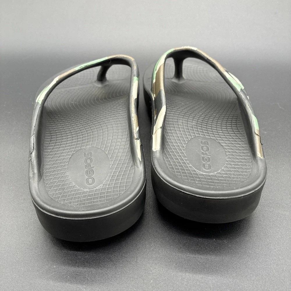 OOFOS OOriginal Camo Recovery Slide Sandals Men's 7 Women's 9 Unisex Comfort